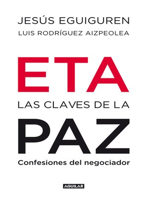 cover image of ETA. Las claves de la paz